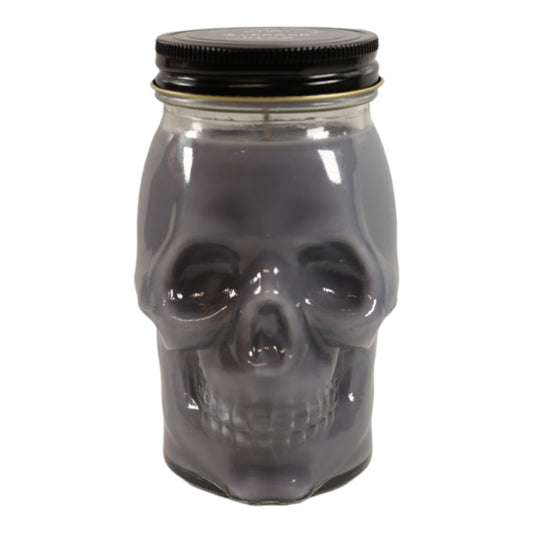 Witches Brew Skull Candle