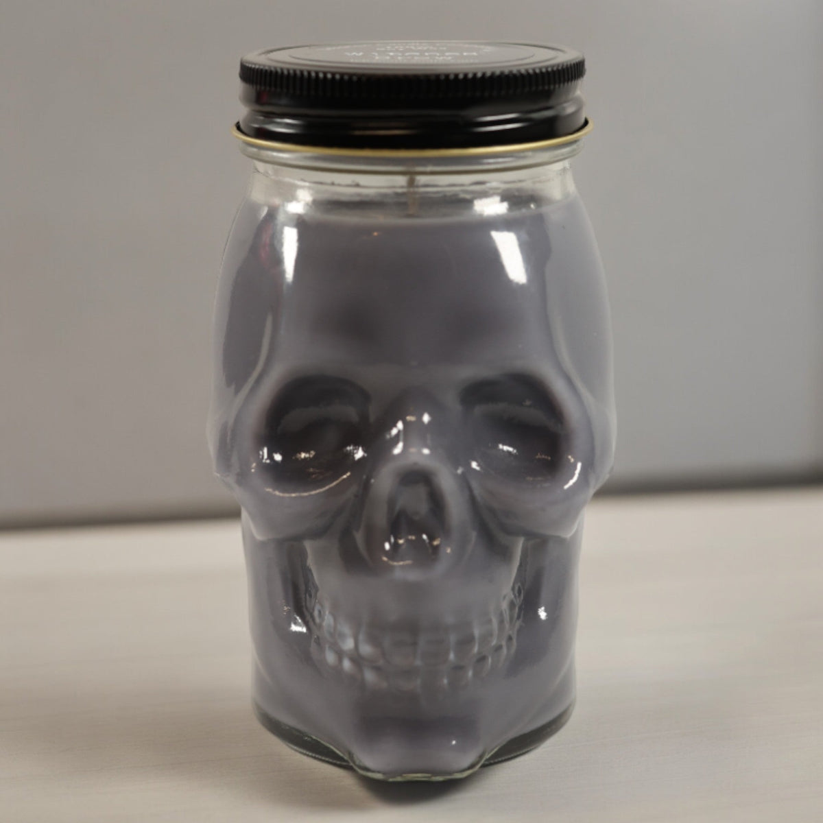 Witches Brew Skull Candle