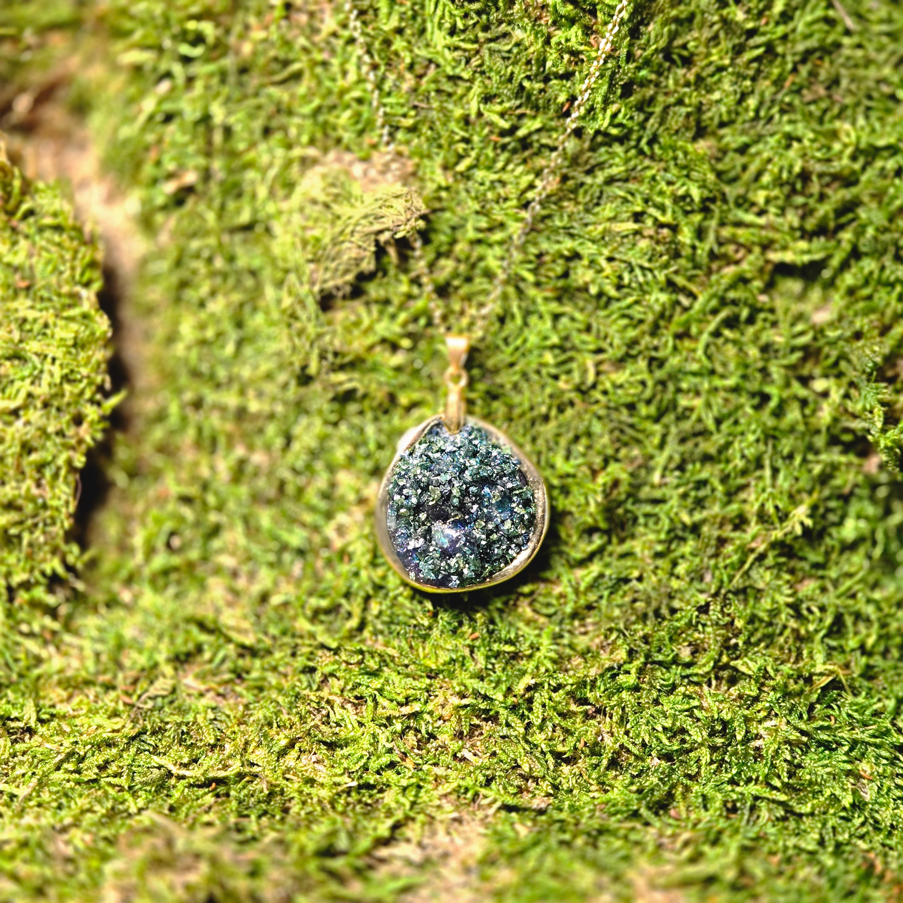 The Cosmic Glen Broken Rock Drop Pendant