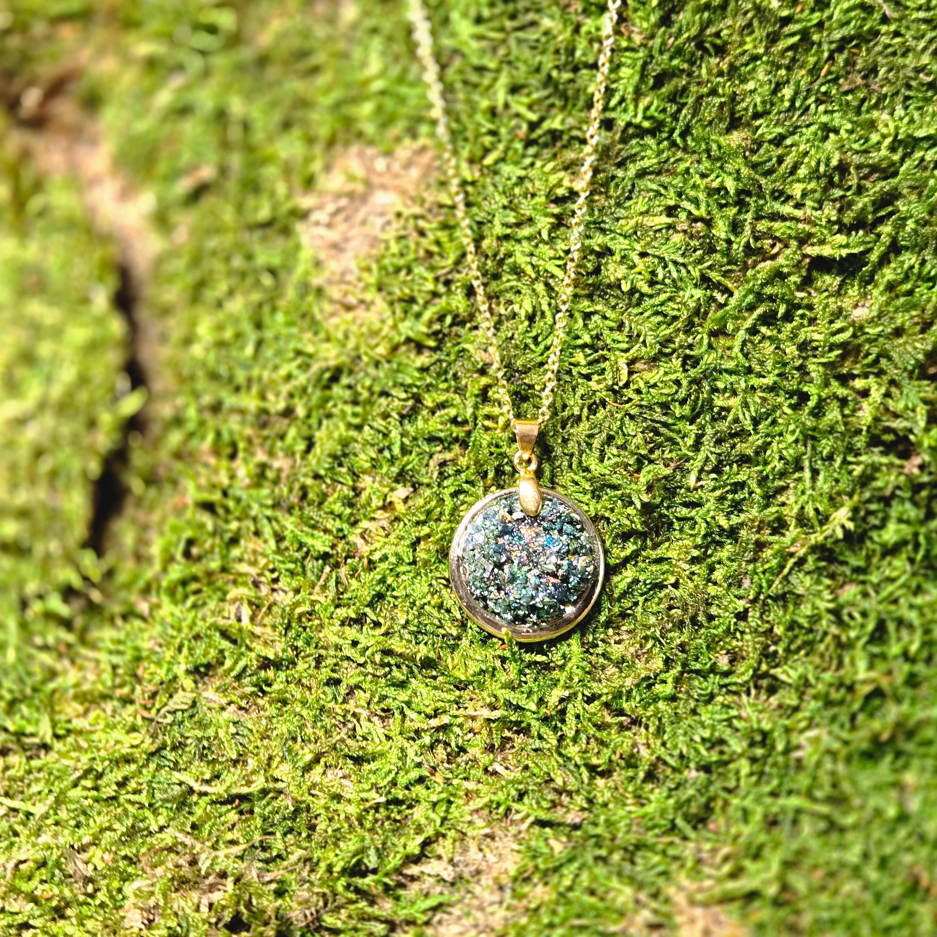 The Cosmic Glen Broken Rock Orb Pendant