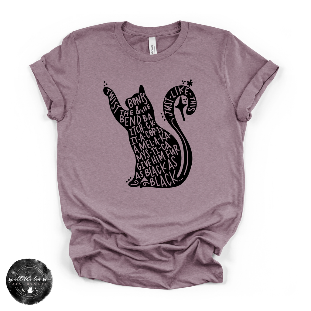 Black Cat Spell Tee