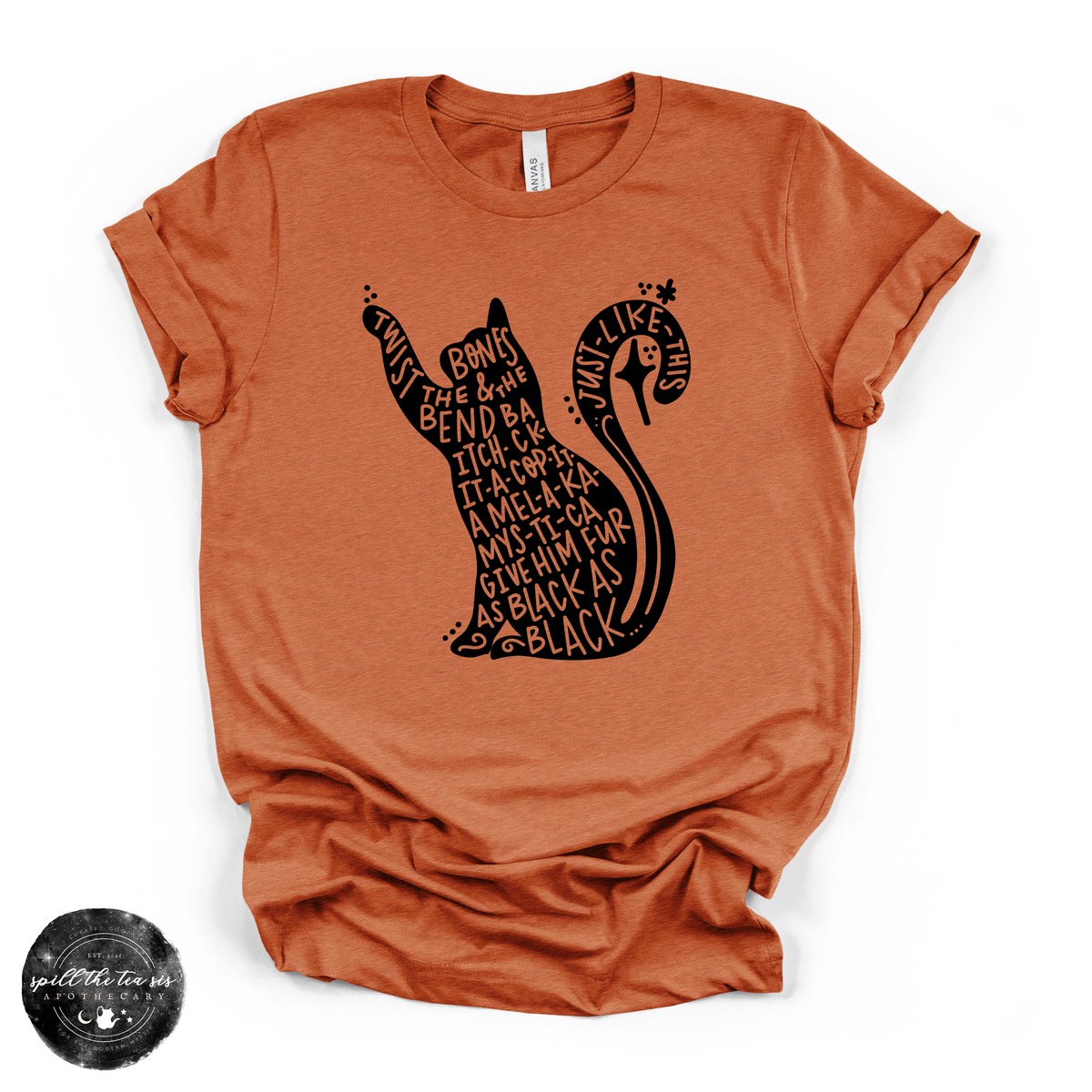 Black Cat Spell Tee
