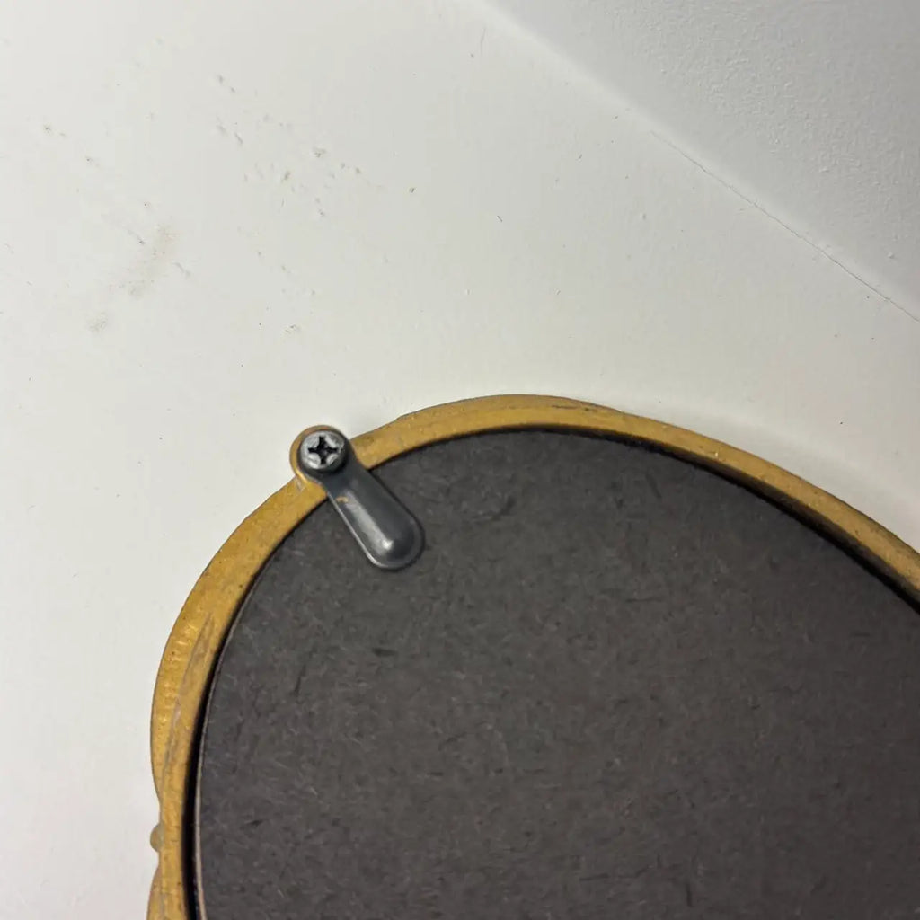 French Vintage Hand-Held Mirror