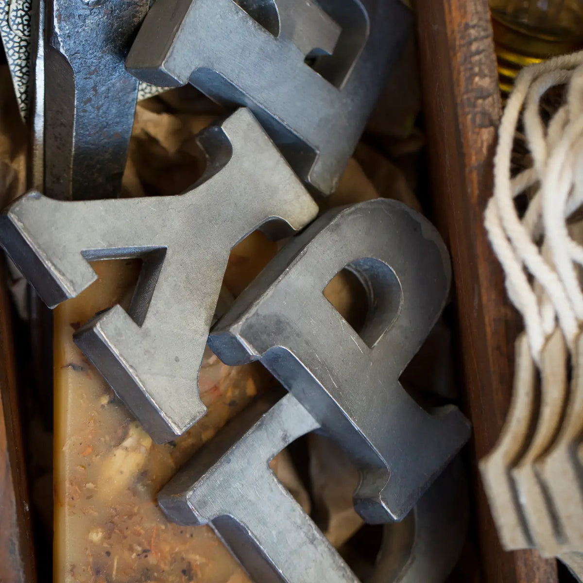 Zinc Metal Alphabet Letter