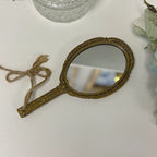 French Vintage Hand-Held Mirror