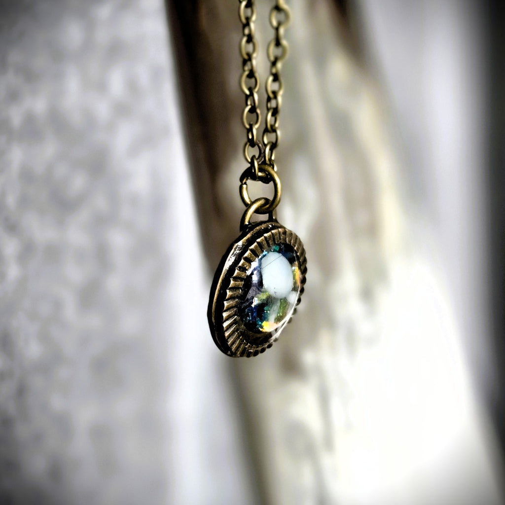 Cosmic Glen Midnight Coin Pendant