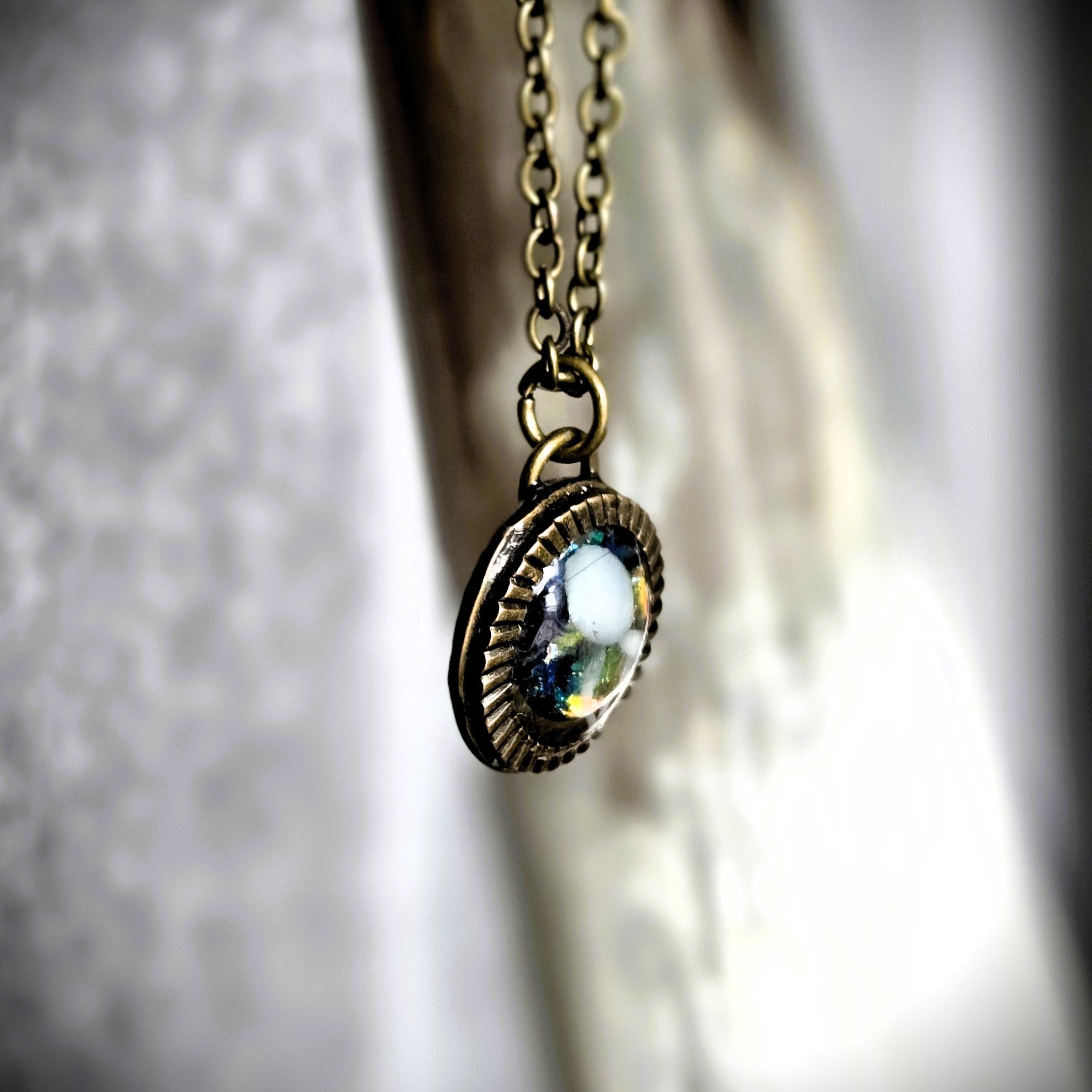 Cosmic Glen Midnight Coin Pendant