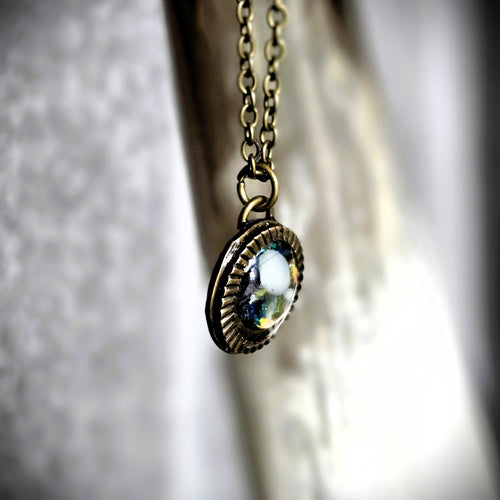 Cosmic Glen Midnight Coin Pendant