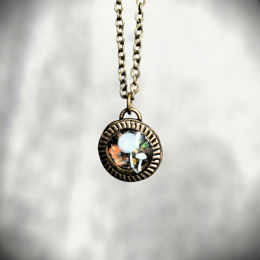 Cosmic Glen Midnight Coin Pendant