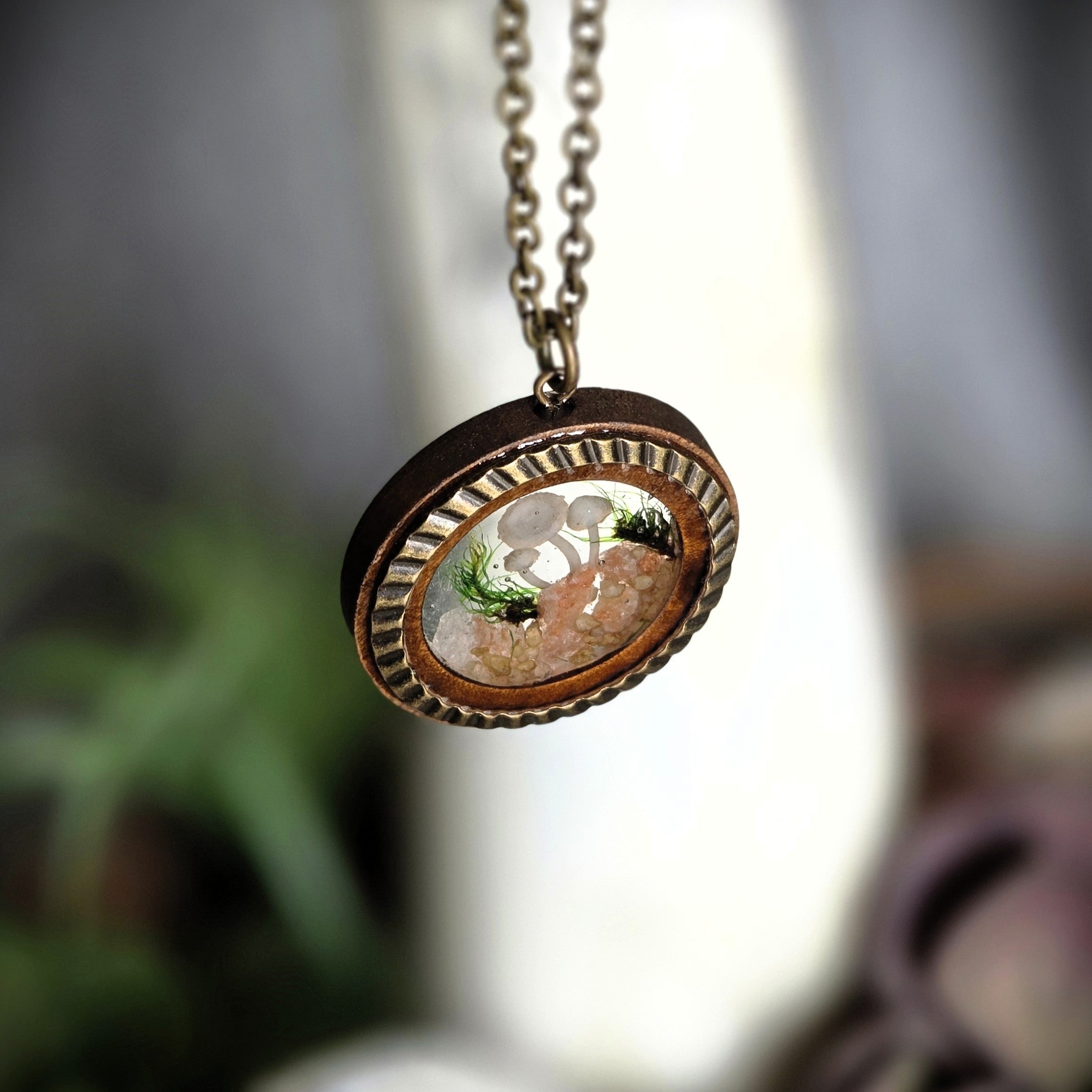 Hidden Glen Mushroom Grove Pendant