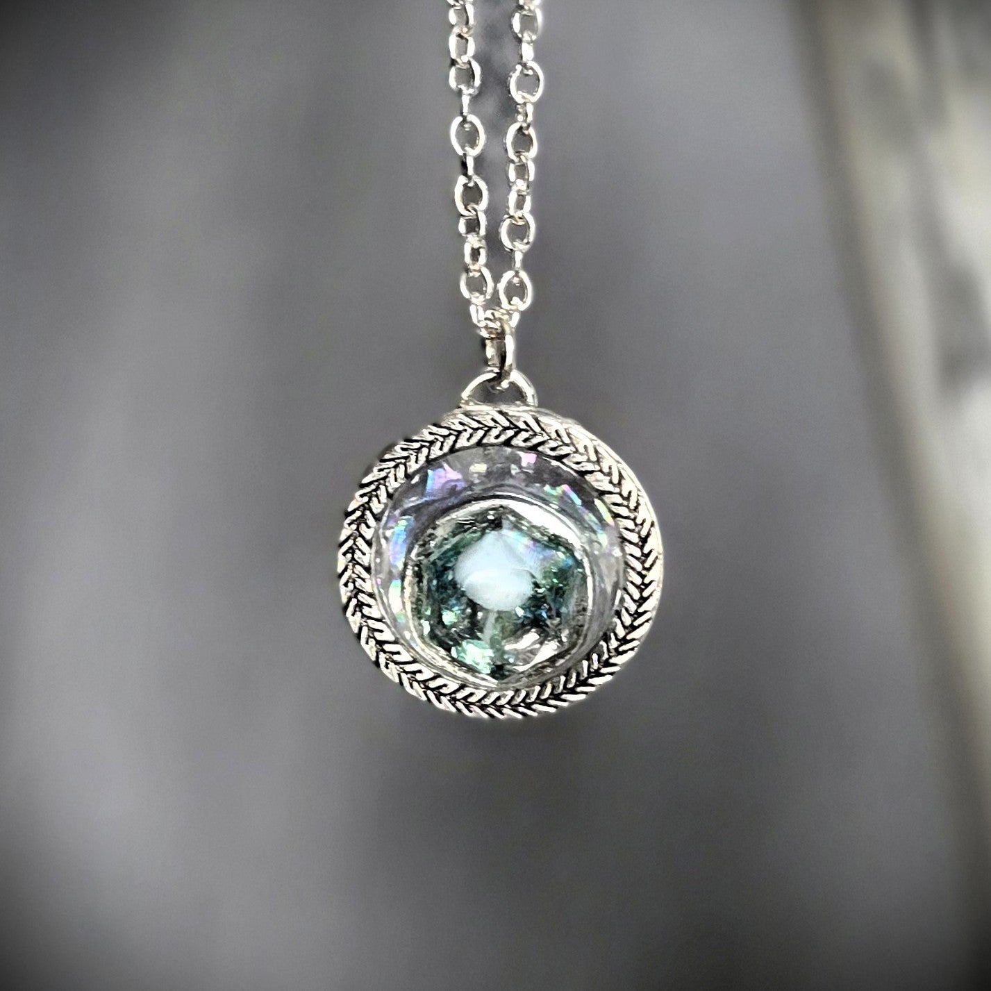 Cosmic Glen Silver Orbit Pendant