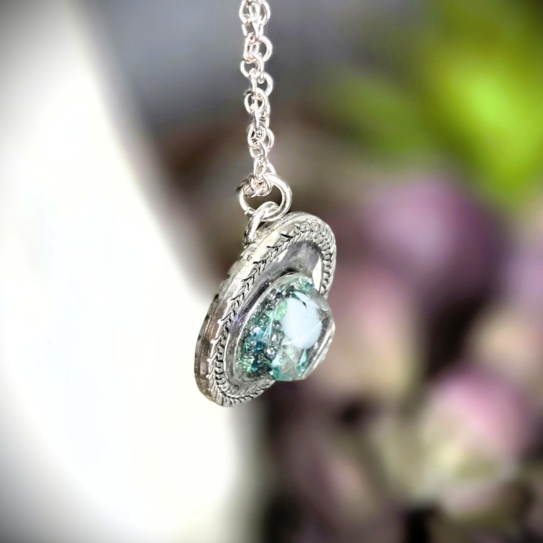 Cosmic Glen Silver Orbit Pendant