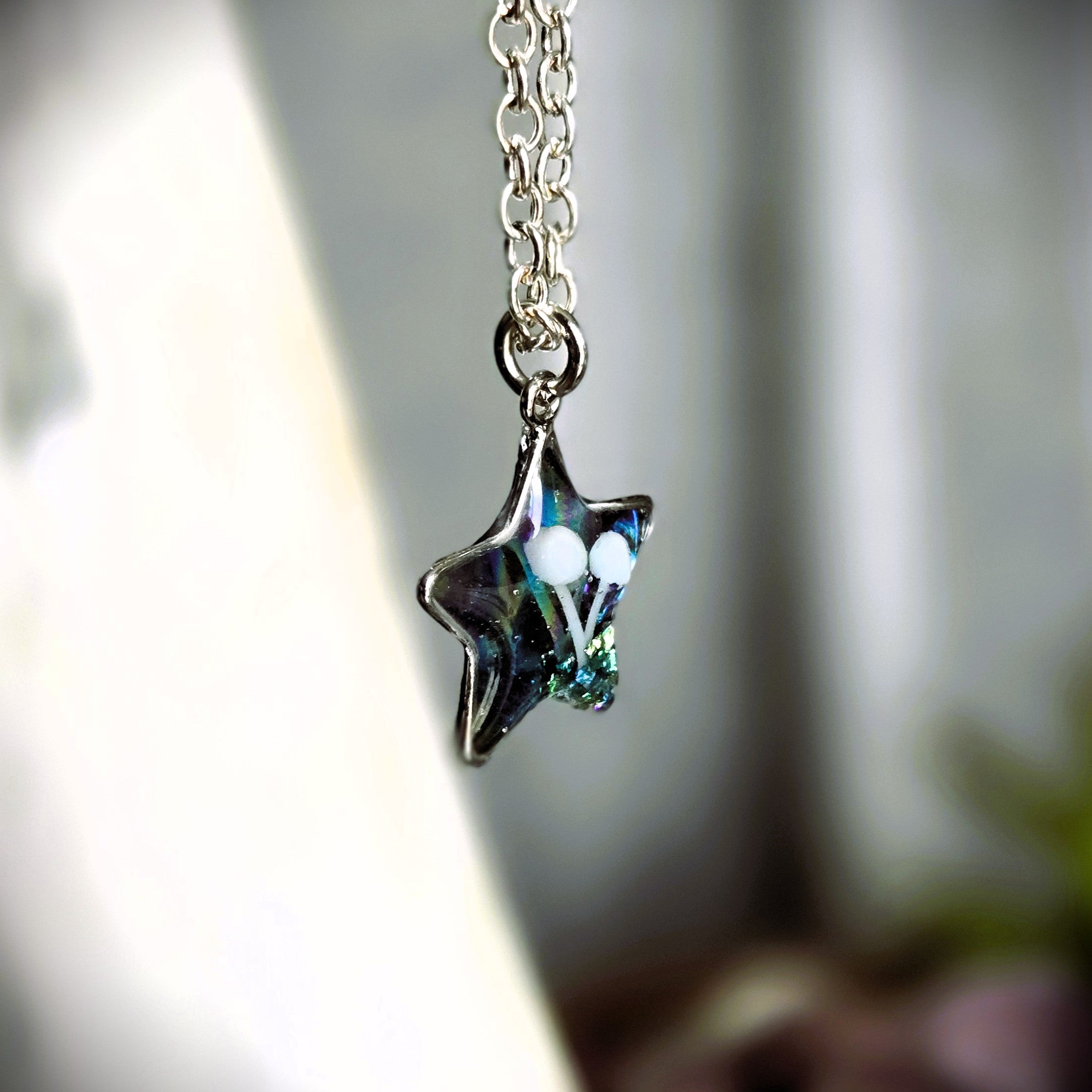 Cosmic Glen Silver Star Pendant