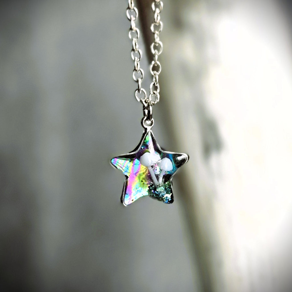 Cosmic Glen Silver Star Pendant