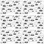 Cosmic Glen Scrunchie - Recycled Fabric