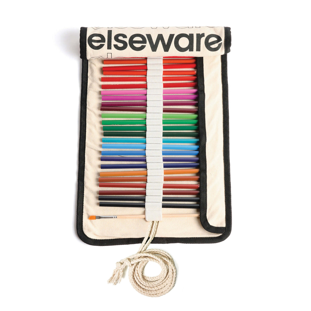 Watercolor Pencils: 36-Color Canvas Set