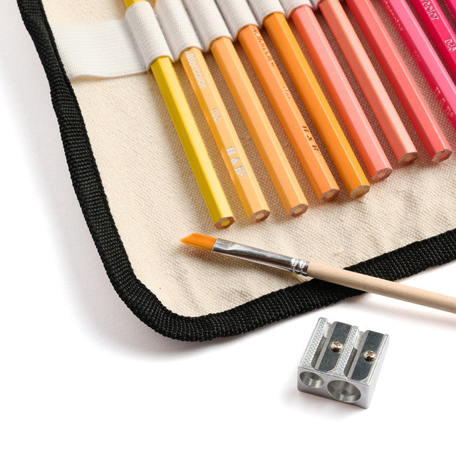 Watercolor Pencils: 36-Color Canvas Set