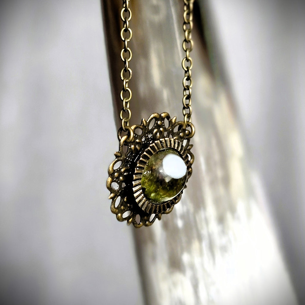 Hidden Glen Filigree Dome Pendant