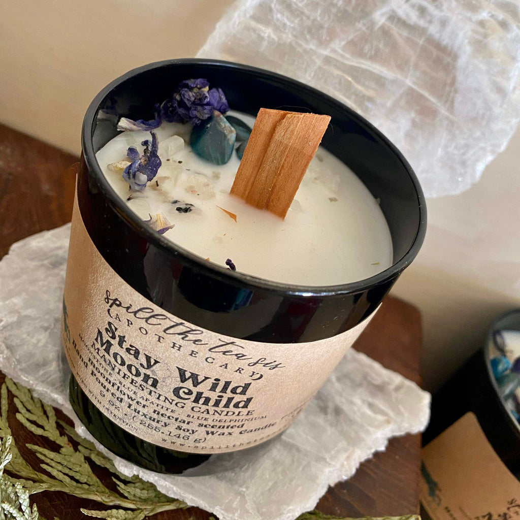 Stay Wild Moon Child Candle