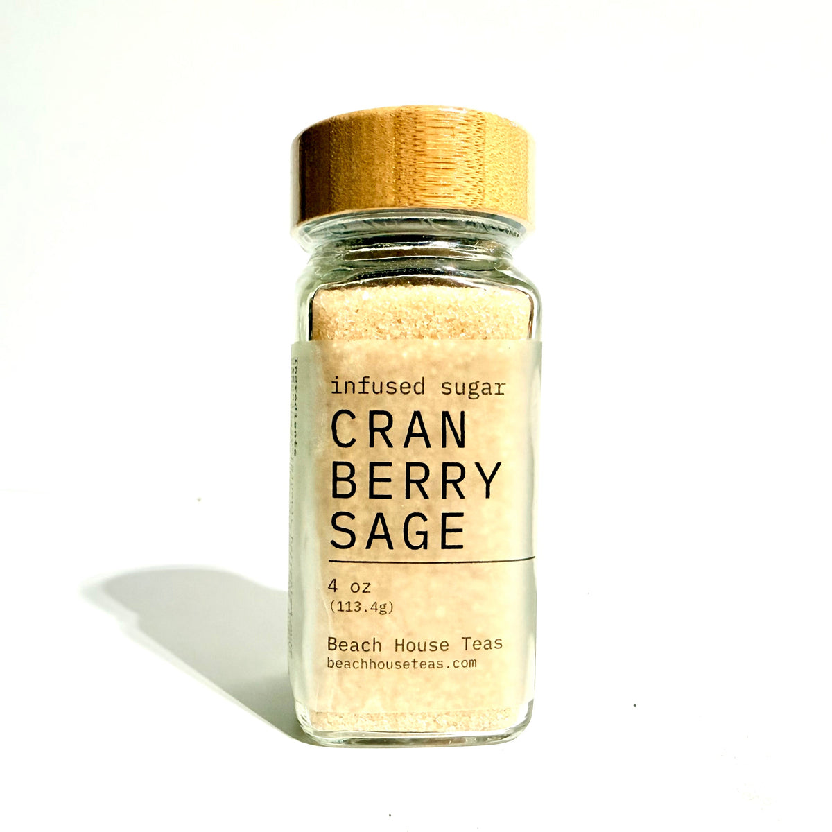 Cranberry Sage Infused Culinary Sugar