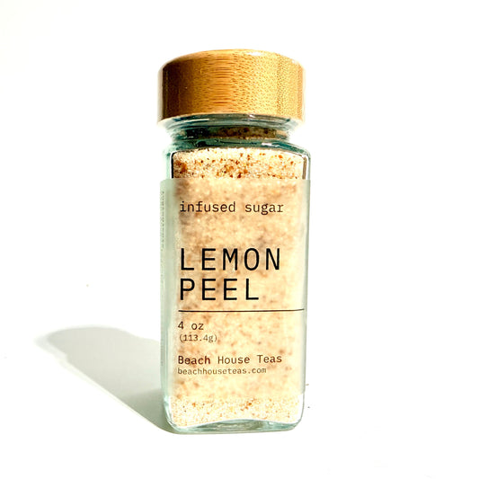 Lemon Peel Infused Sugar