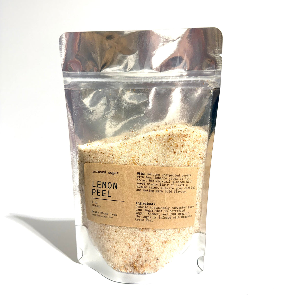 Lemon Peel Infused Sugar