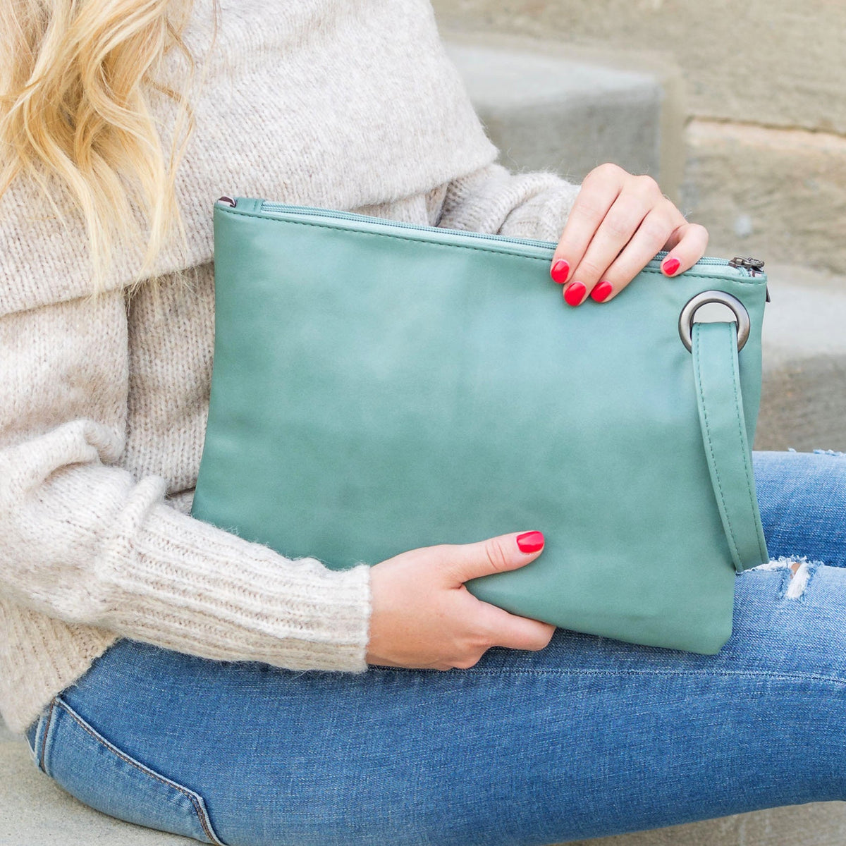 Oversized Everyday Clutch