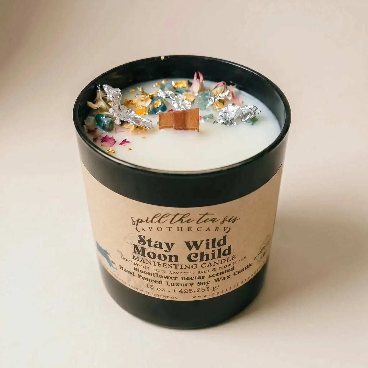 Stay Wild Moon Child Candle