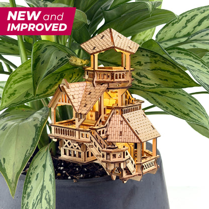 Forest Cottage Miniature Treehouse Kit