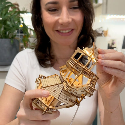 Forest Cottage Miniature Treehouse Kit