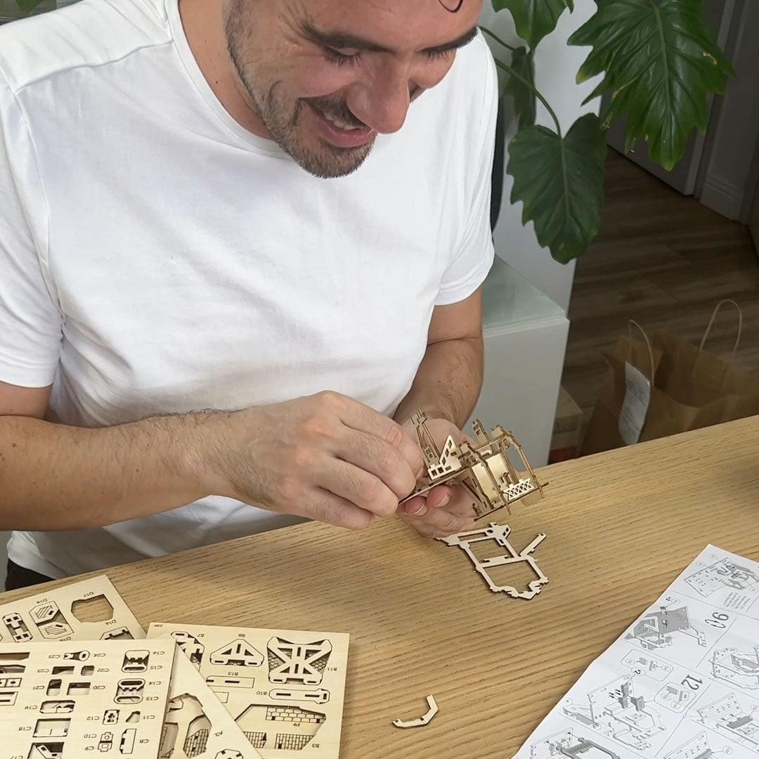 Forest Cottage Miniature Treehouse Kit