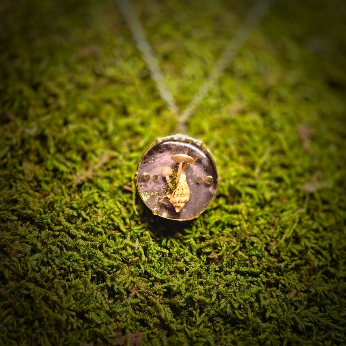 The Golden Cove Pendant