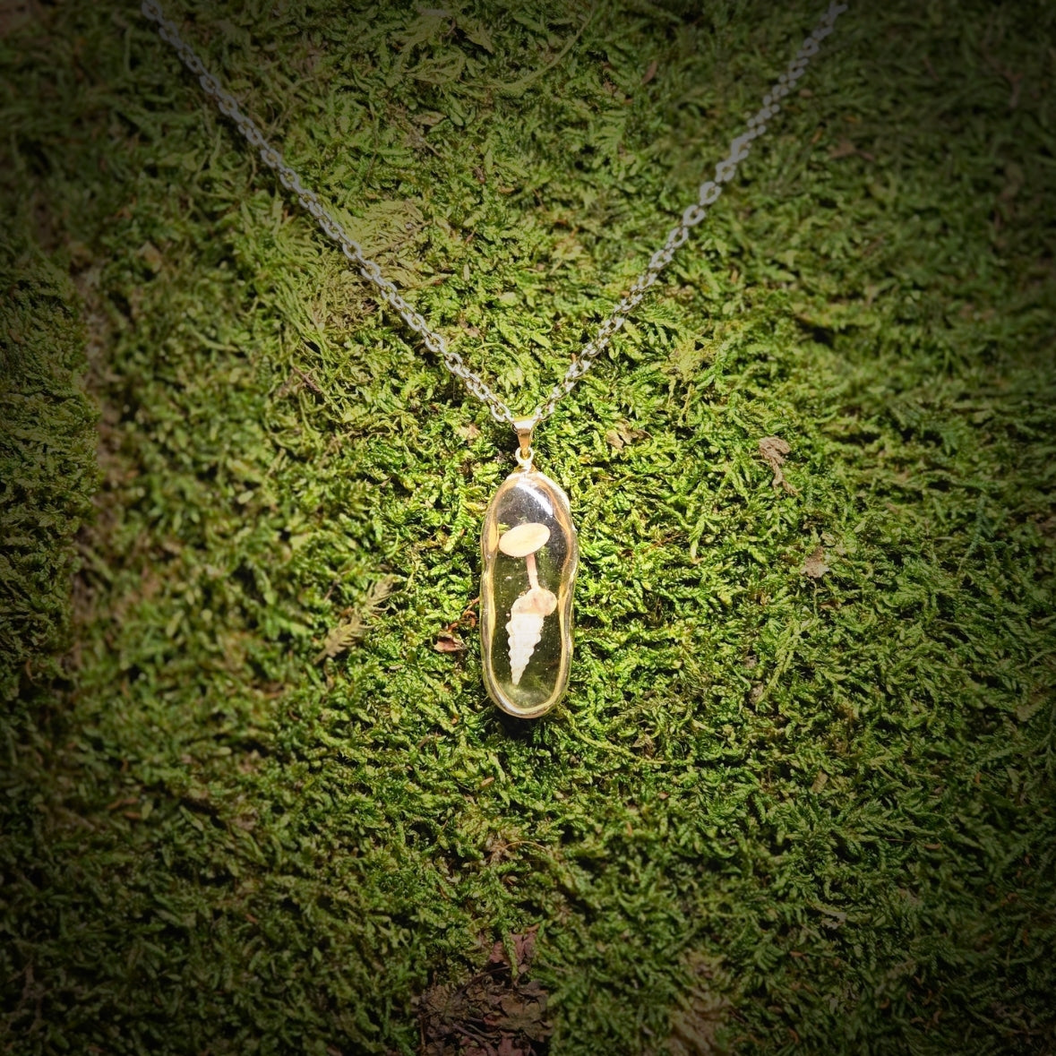 The Gilded Drift Pendant