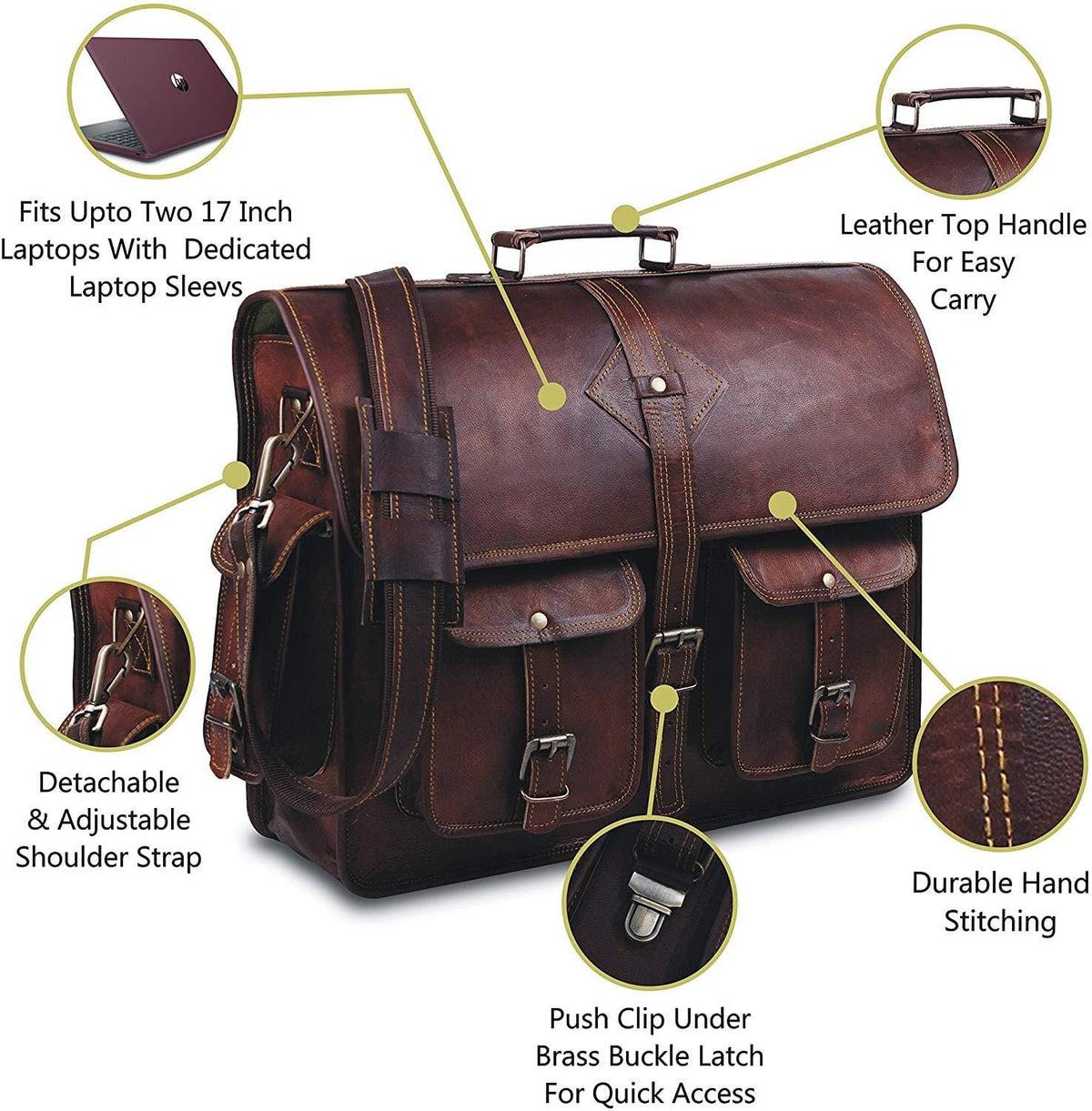 The Retro Messenger Bag