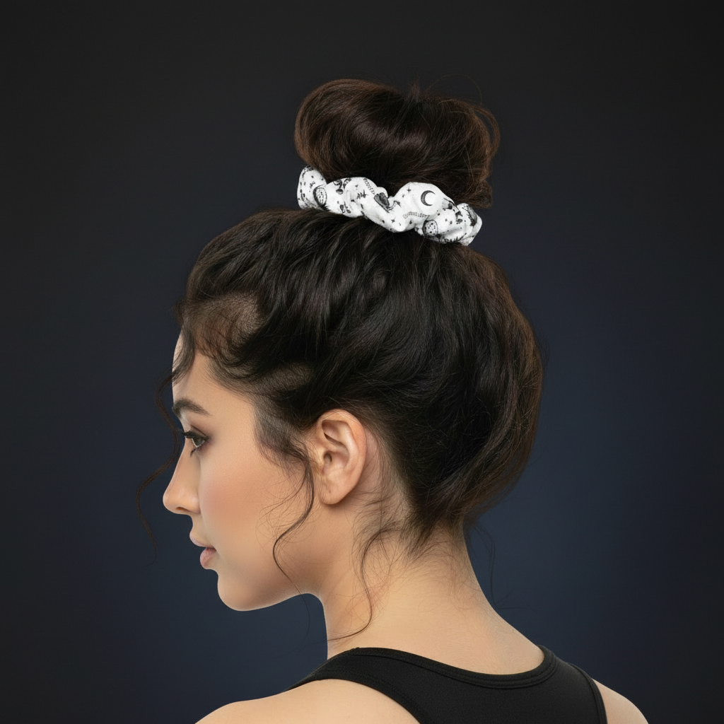 Cosmic Glen Scrunchie - Recycled Fabric