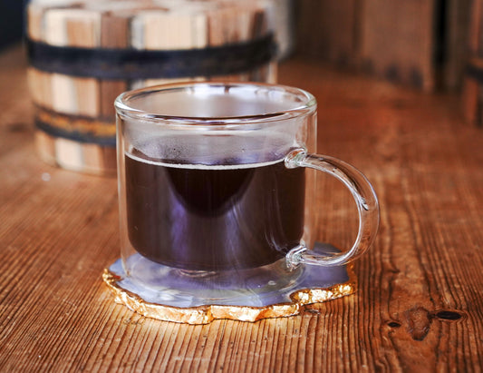 Straight-Edge Double-Wall Glass Mug